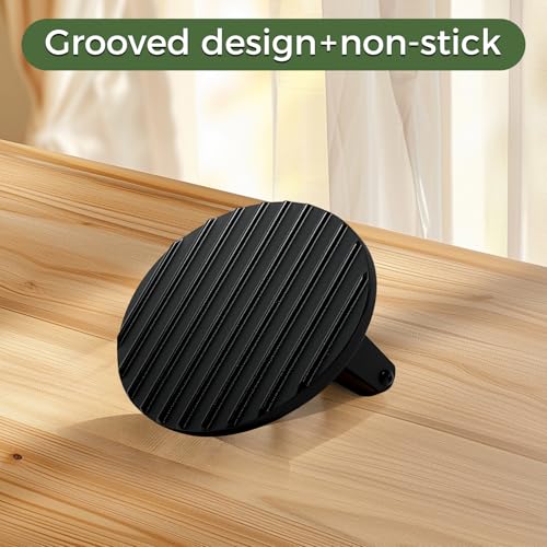 XUDAKAIXIN 7.1" Cast Iron Smash Burger Press - Heavy-Duty Grill Tool for BBQ & Indoor Cooking