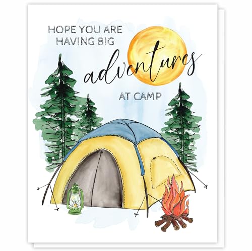 Miss You Summer Camp Card for Kids - Encouraging Greeting Card
