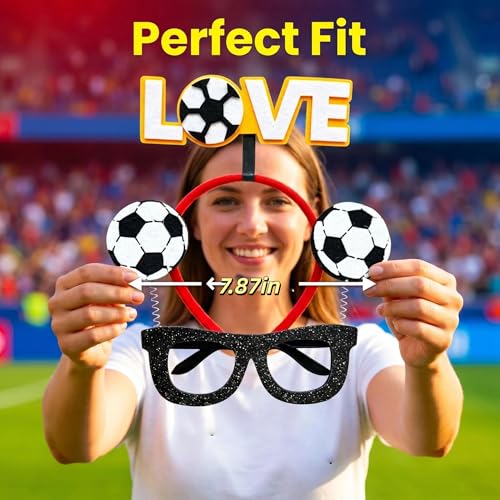 FIFA World Cup Fan Kit - Headband & Glitter Glasses Set