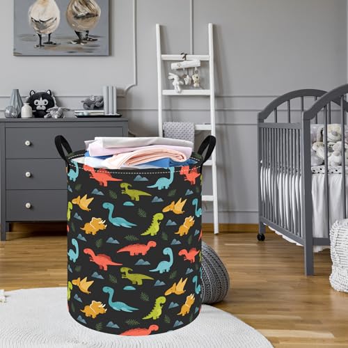 VAIVUSTO 63L Dinosaur Boys Storage Basket - Foldable Kids Laundry Hamper 25112803