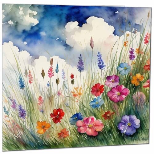 Premium Eco-Friendly Birthday Card with Beautiful Nature Design