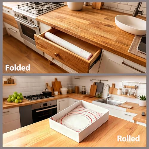 JJOO Extra Large Silicone Baking Mat - Nonstick Pastry Rolling Mat 27x19"