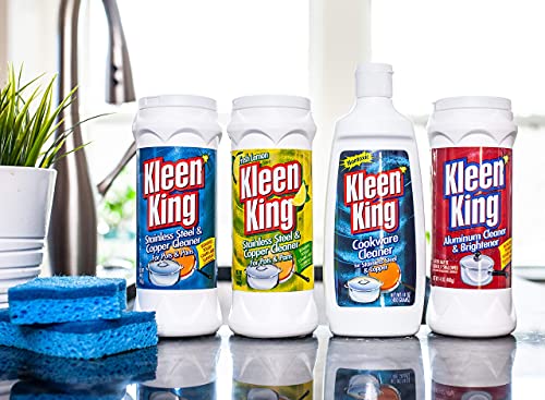 Kleen King Stainless Steel & Copper Cleaner Powder - 14 oz