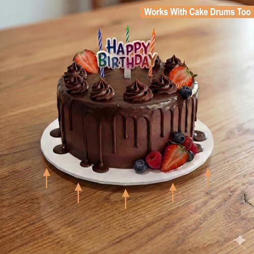 BOARDS+ Cake Board Prop Up Tool 180 Pcs Adhesive Foam Circles