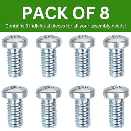 IKEA Replacement Hardware Pack #105163 for Bed Frames & Tables - 8 Pieces