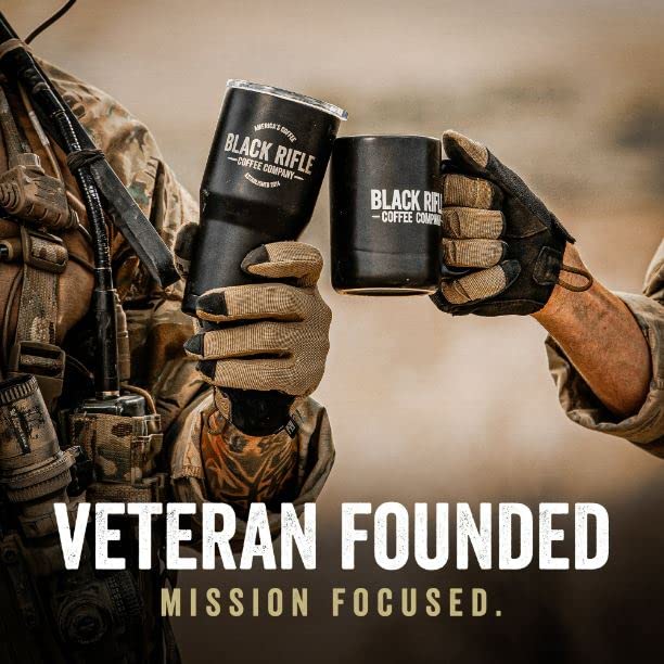 Black Rifle Coffee Just Black Medium Roast K-Cups, 32 Count - 100% Arabica