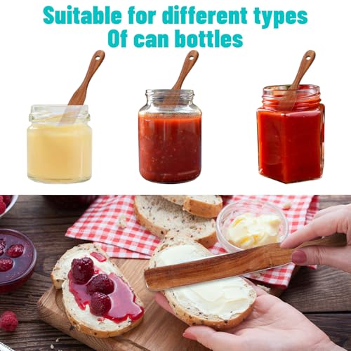 11 Inch Wooden Spurtle for Sourdough Mixing & Stirring