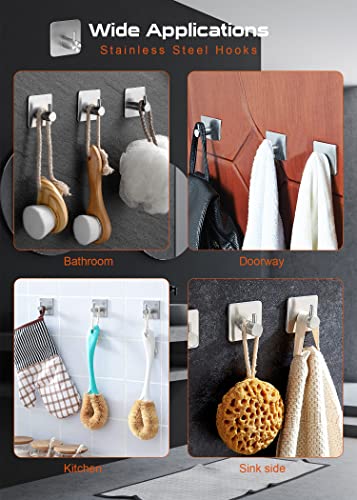 Anfly Brushed Nickel RV Toilet Paper Holder with Hooks