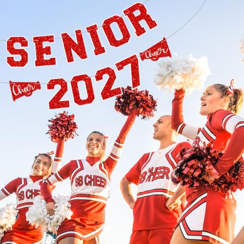2026 Graduation Party Decorations - Cheerleader Megaphone Banners
