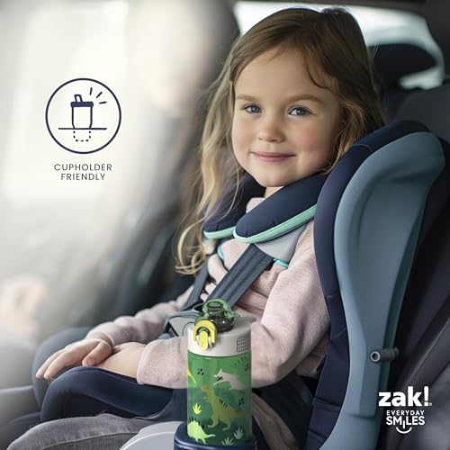 Zak Designs Winnie the Pooh 16oz Kids Water Bottle - Leak-Proof, BPA Free, Dishwasher Safe