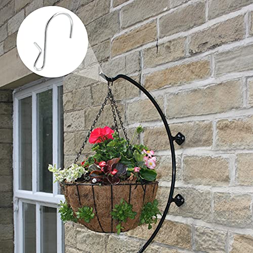Bonsicoky Stainless Steel S Shaped Hooks - 20PCS for Hanging
