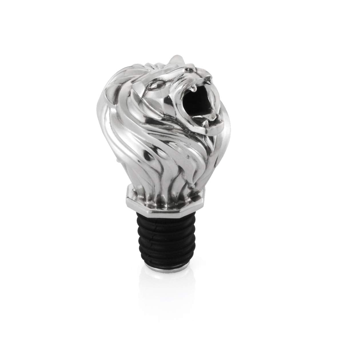 Royal Selangor Hand Finished Savannah Collection Pewter Lion Wine Pourer Gift