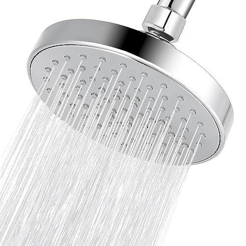 Nuodan 4.7-Inch High-Pressure Rainfall Shower Head - Chrome (1 Pack)