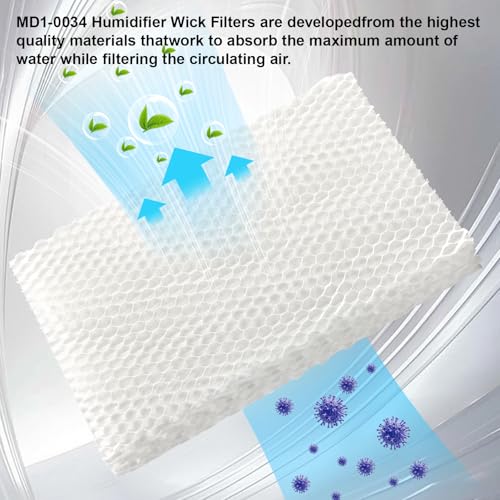 MD1-0034 Replacement Wick Filters for Vornado Humidifiers