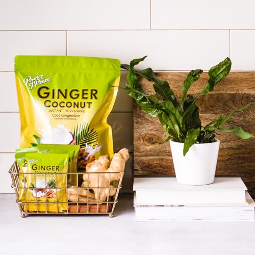 Prince of Peace Ginger Coconut Instant Beverage, 22 Sachets