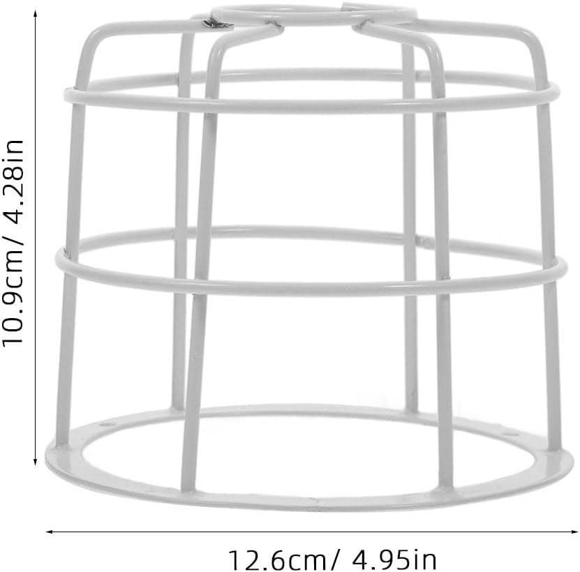 Uonlytech School Bus Warning Light - Explosion-Proof Protective Mesh Wire Cage | 4.96 Inch Safety Guard