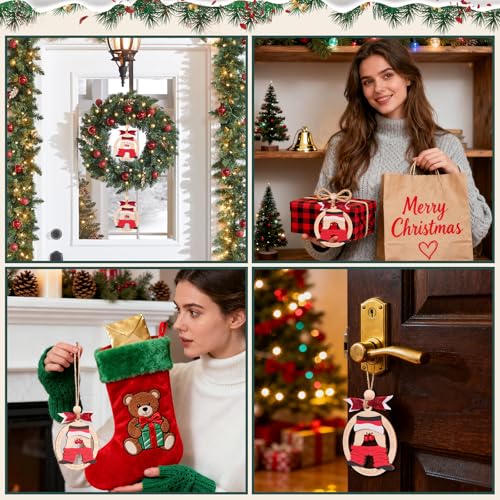 Funny 3D Wooden Jingle Bell Christmas Ornament - Gag Gift 2025
