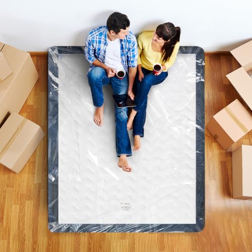Utopia Home Pack of 2 King Mattress Bags - 2 Mil Thick Moving & Storage Cover