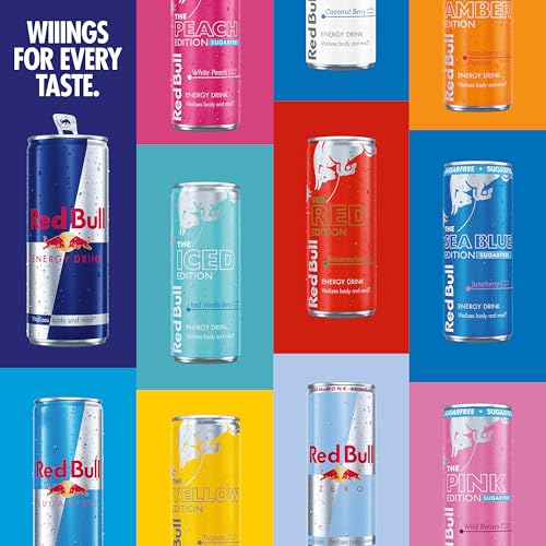 Red Bull Energy Drink Variety Pack, 8.4 Fl Oz Cans, 24-Pack