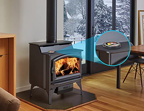 Skyflame Magnetic Wood Stove Thermometer with Large Dial