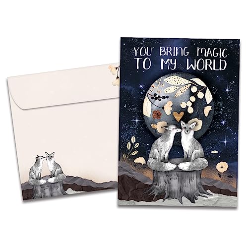 Tree-Free Birthday Card - You Bring Magic - 5x7 - Eco-Friendly