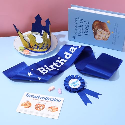 3-Pack Birthday Boy Crown Hats for Kids' Parties | Eiodoni