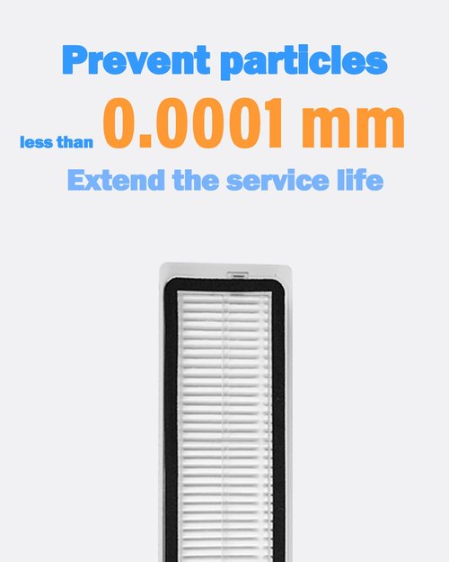 BBT BAMBOOST Replacement Parts fit for Dreame D9,D9 max,D9 pro,L10,L10 pro, Filters Main Rolling Brushes Side Brush Mop Clothes Clearning Pads Accessories(Pack of 13)