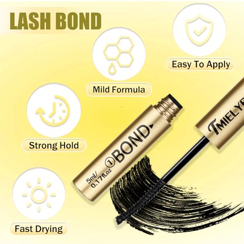 Lash Bond and Seal 2-in-1 Waterproof Cluster Eyelash Glue 10ml