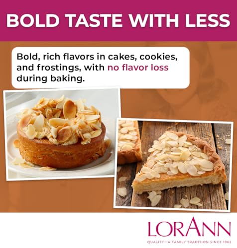 LorAnn Oils Old Almond Bakery Emulsion & Flavoring - 4 Fl Oz