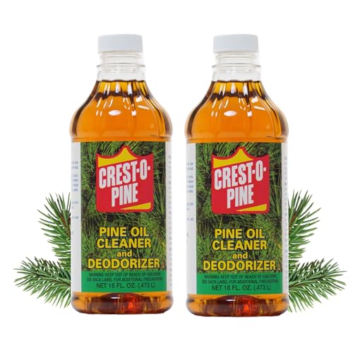 Crest-O-Pine Concentrated Pine Oil Cleaner & Deodorizer (2 x 16 fl oz)