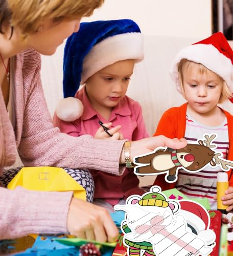 Christmas Cards for Kids - Set of 40 Holiday Greeting Cards