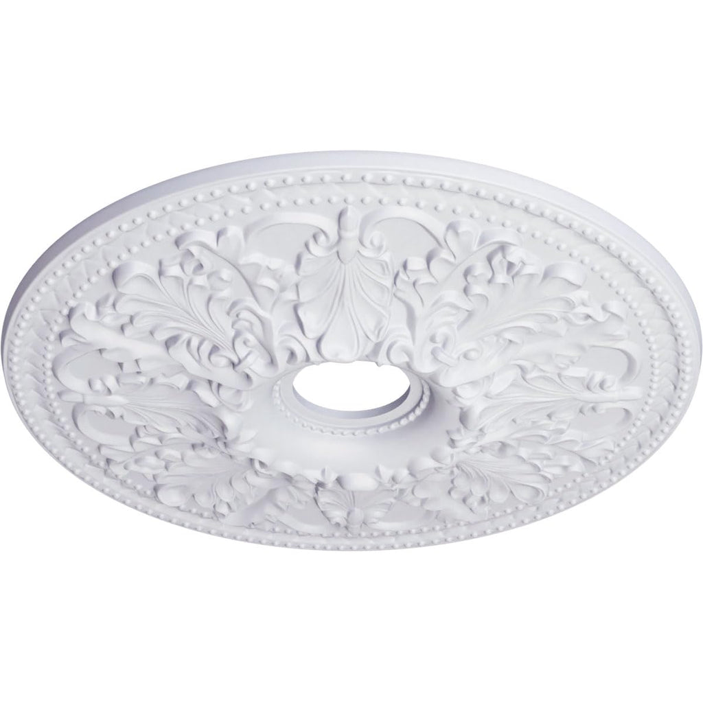 Ekena Millwork CM23AS 23 7/8-Inch OD x 4 1/8-Inch ID Ashley Ceiling Medallion