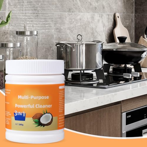 All-Purpose Coconut Oil Cleaner - Heavy Duty Kitchen Degreaser 260g