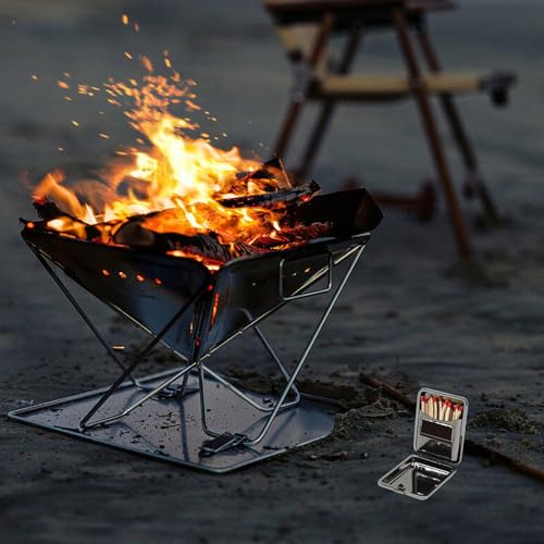 2Pcs Stainless Steel Match Box Case - Portable & Dampproof