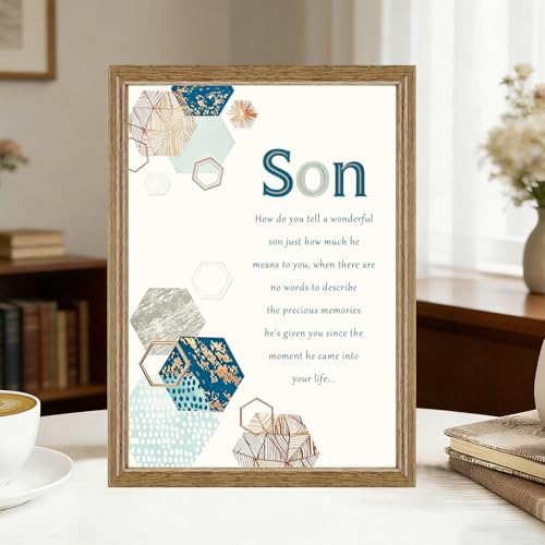 Son Birthday Card MM-466 - Heartfelt Gift for Adult Son