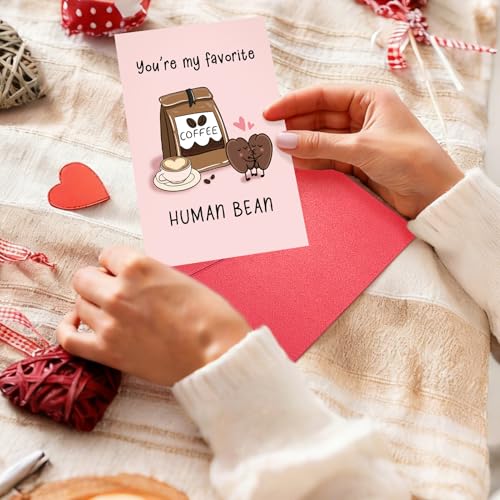 Funny Coffee Bean Card - Perfect for Mother's Day & Anniversaries