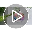 Hummingbird Stained Glass Ornament - Elegant Christmas Decor