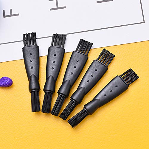 Lasenersm 5-Piece Double-Ended Electric Shaver Cleaning Brushes - Black