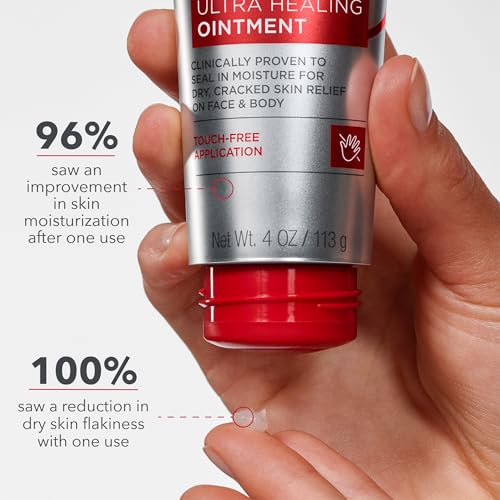 Curel Ultra Healing Ointment with Touch-Free Applicator 4 fl oz