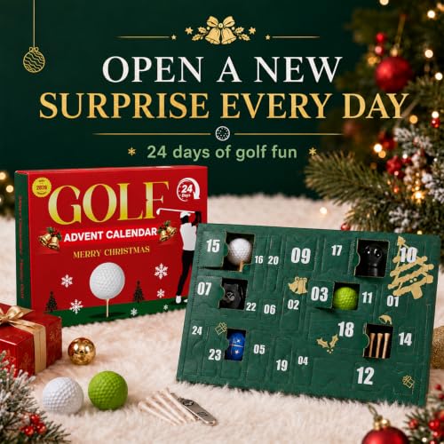 Golf Advent Calendar 2026 - 24 Days of Practical Golf Accessories for Men