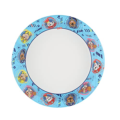 Glad Paw Patrol Paper Plates for Kids, 8.5 Inch, 120 Count, Soak Proof