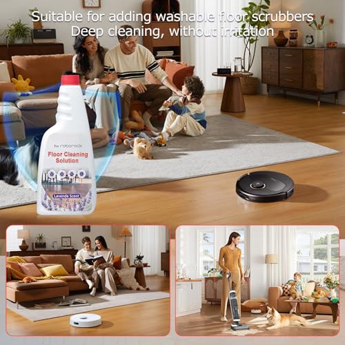 Roborock-Compatible Floor Cleaning Solution - Streak-Free & Residue-Free