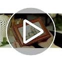 Musical Jewelry Box with Photos - Plays How Great Thou Art - Gift Decor