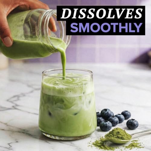 TAZO Organic Blueberry Matcha Latte Powder - 10 Servings