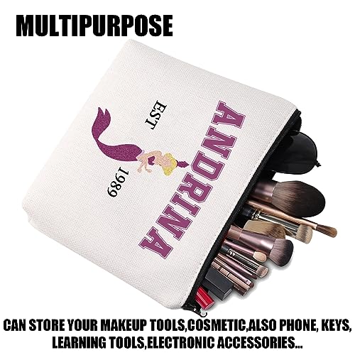 JYTAPP Mermaid Makeup Bag Waterproof Cosmetic Organizer Pouch