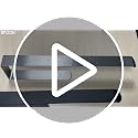 Silver Self-Adhesive Paper Towel Holder - Stainless Steel Under Cabinet Mount