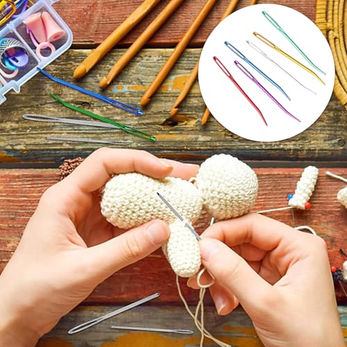 Twisepicks 21-Piece Yarn Needle Set with Storage Box