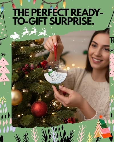 Funny Snowman Christmas Ornament - Hilarious Holiday Decor