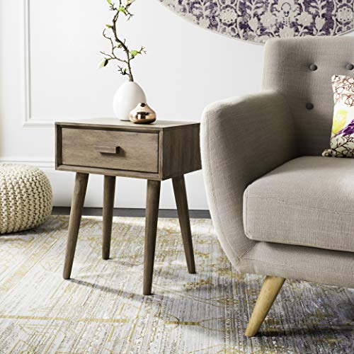 Safavieh Home Lyle Modern Chocolate Accent Table