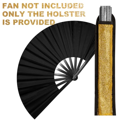Rave Fan Holder with Adjustable Leg Strap - Summer Festival Accessory